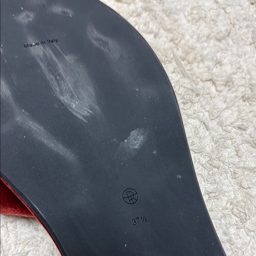 The Row Velvet Slides - Picture 4 of 4